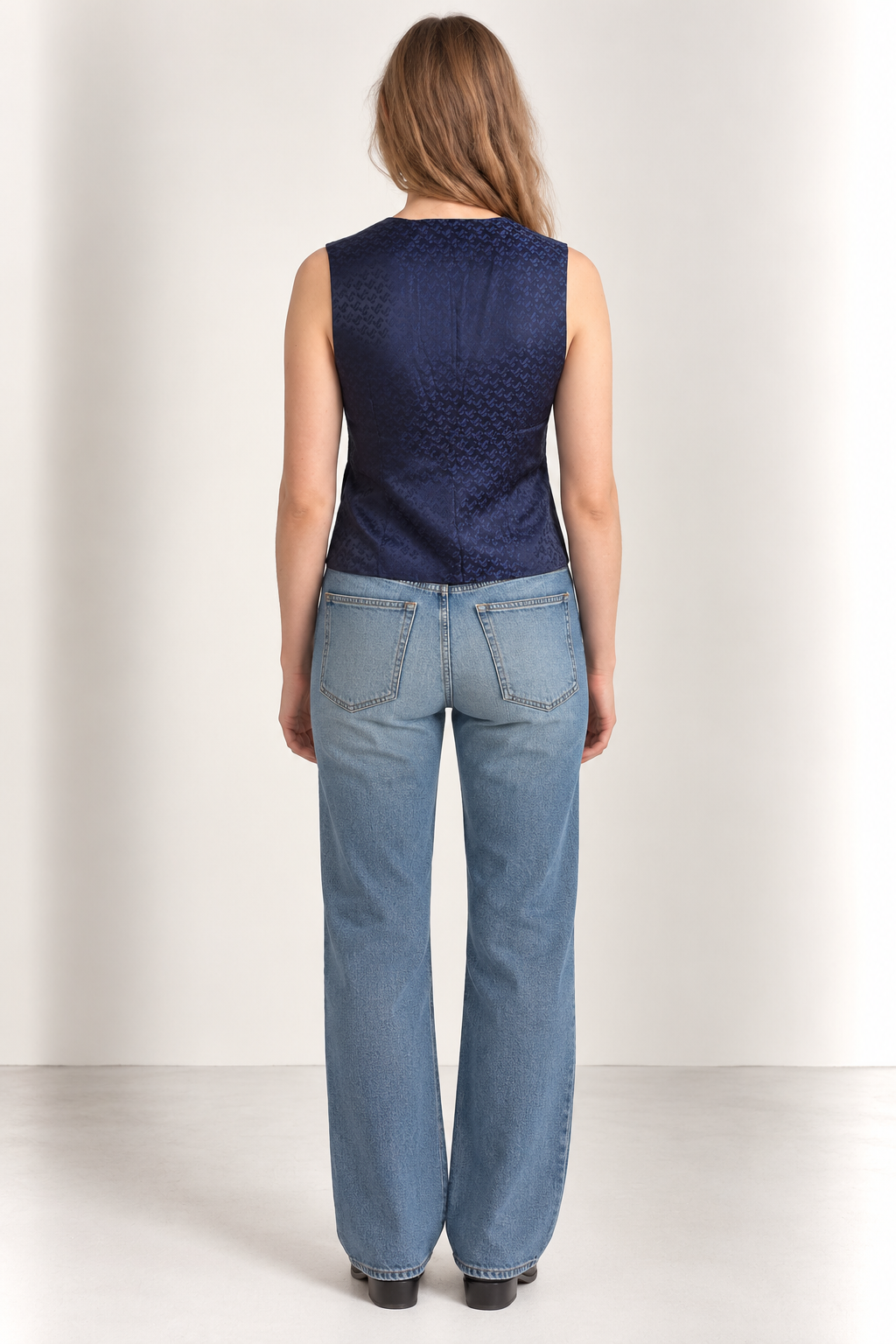 Gilet Gauthier Flatvelvet - Saphir
