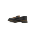 Dr. Martens - Penton Mini Leopard Spot Hair On Loafer - Noir