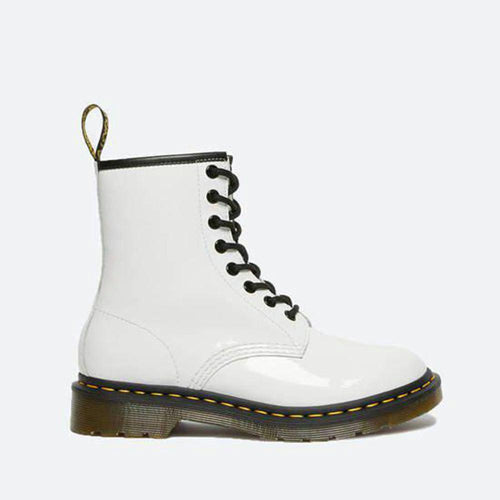 Bottes 1460 Patent - Blanc