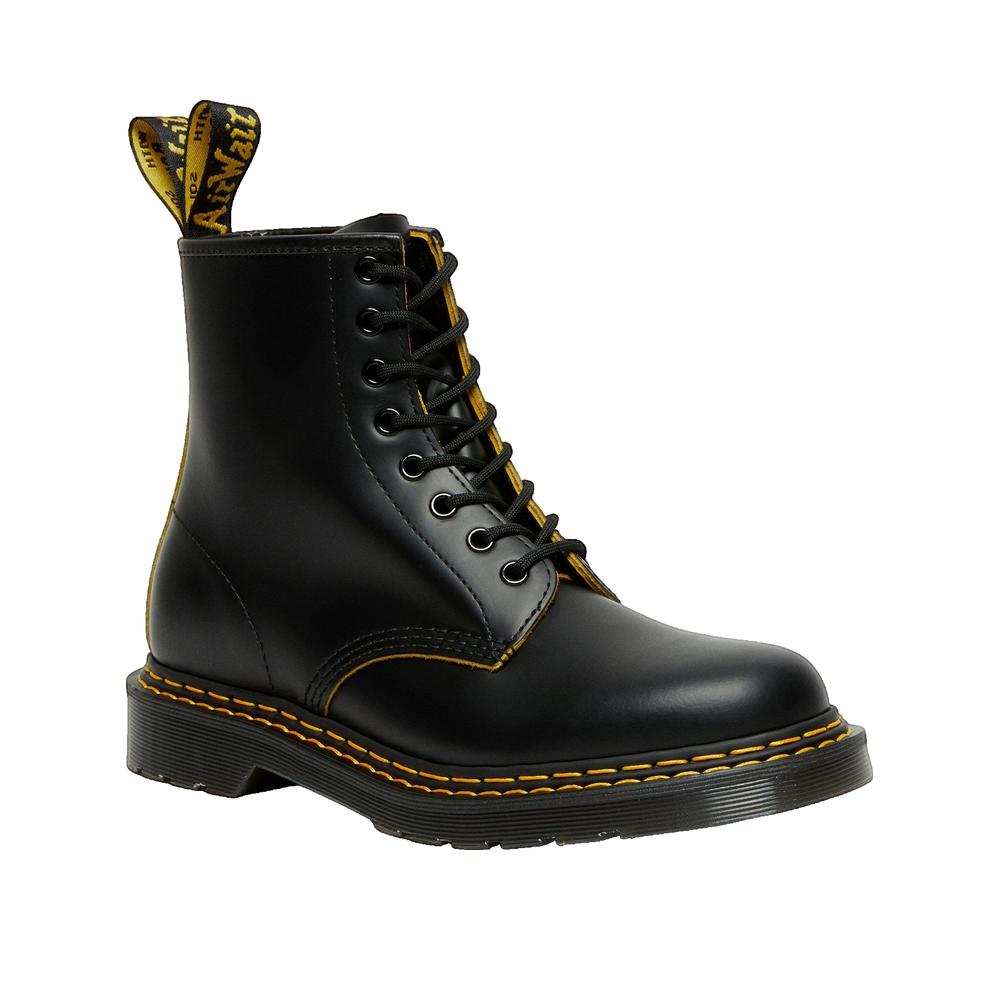1460 Double Stitch Boots - Black