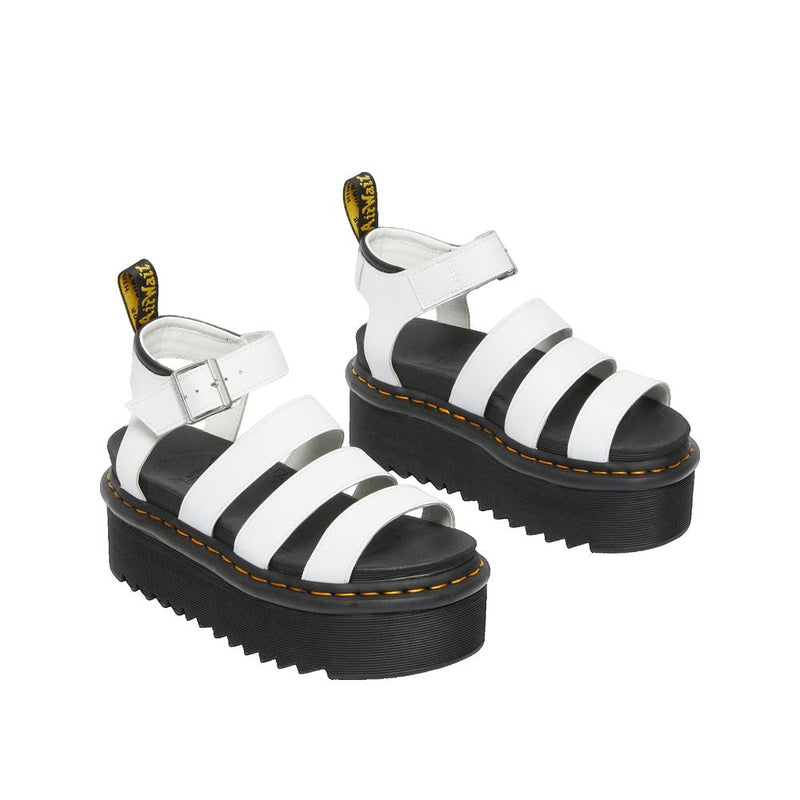 Nu pieds Blaire - Blanc