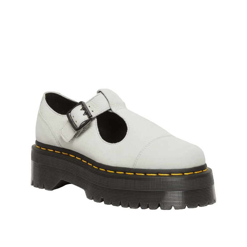 Bethan Tumbled Nubuck Running Shoes - White - Adult