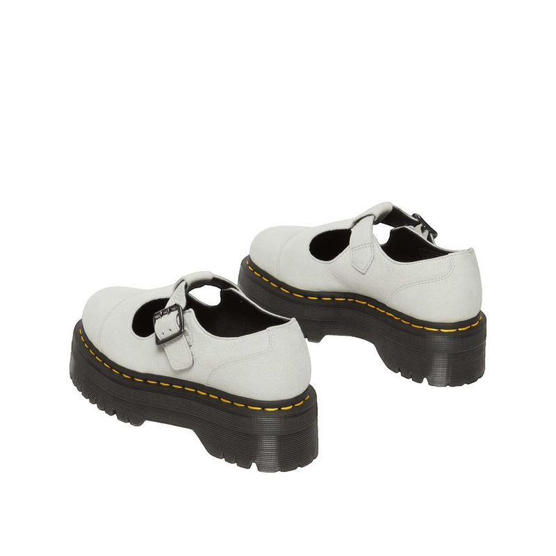 Bethan Tumbled Nubuck Running Shoes - White - Adult