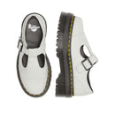 Bethan Tumbled Nubuck Running Shoes - White - Adult