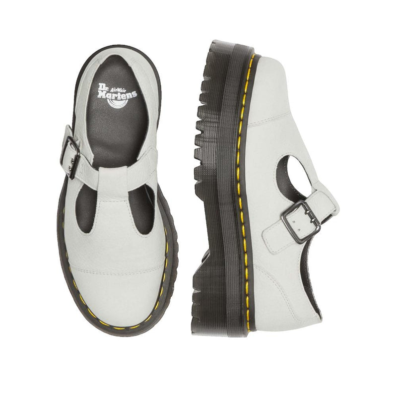 Bethan Tumbled Nubuck Running Shoes - White - Adult