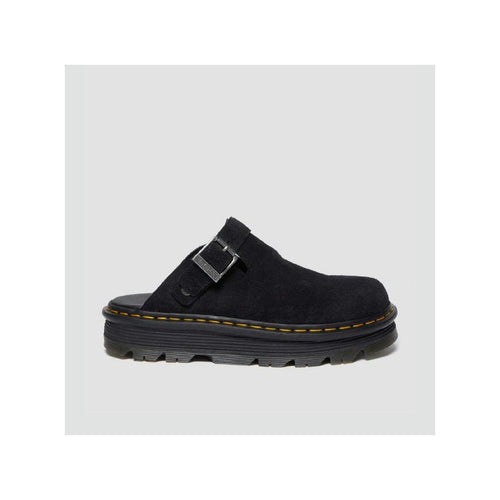 Mules Zebzag Slingback Platform - Noir