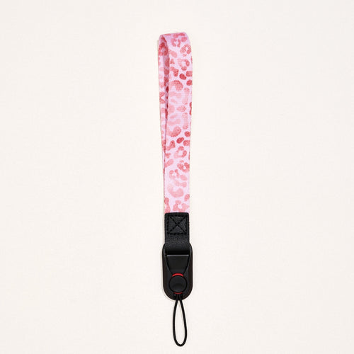 Dragonne appareil photo "Pink Leopard" - TIME LENS - TLD06 - 