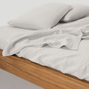 Flat Sheet - En Gaze De Coton - Blanc