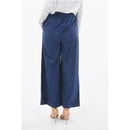 Drawstring Waist Pants Popeline Cotton