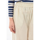 Drawstring Waist Pants Popeline Cotton