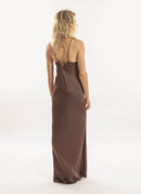 Bibliotheque Nationale - Robe Soirée - Dark Brown - Femme