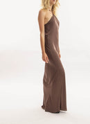 Bibliotheque Nationale - Robe Soirée - Dark Brown - Femme