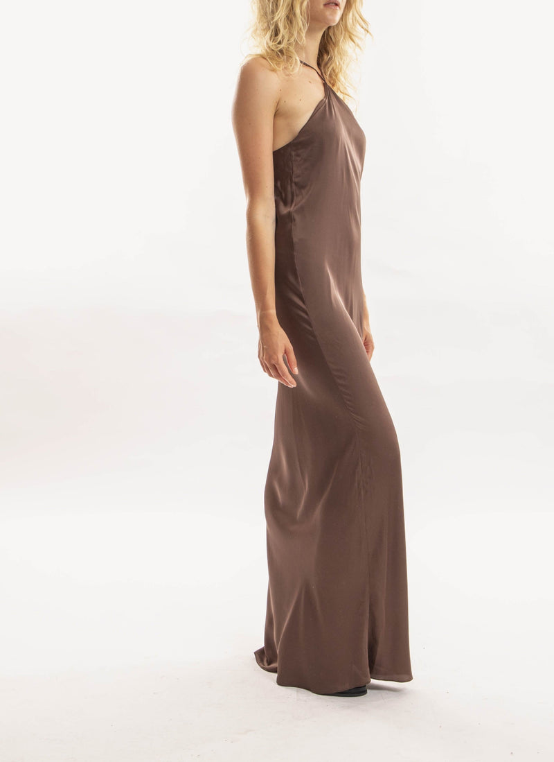 Bibliotheque Nationale - Robe Soirée - Dark Brown - Femme