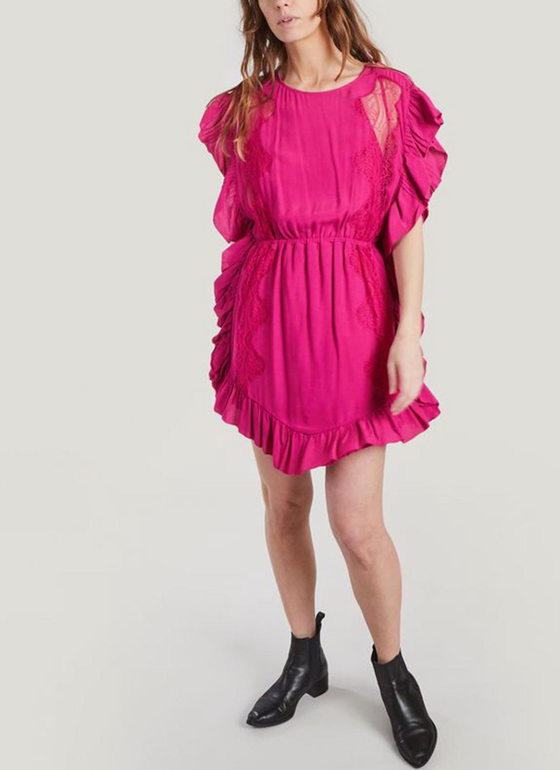 Iro - Vestido - Rosa - Mujer