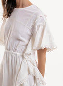 Iro - Robe Serenity - Blanc - Femme