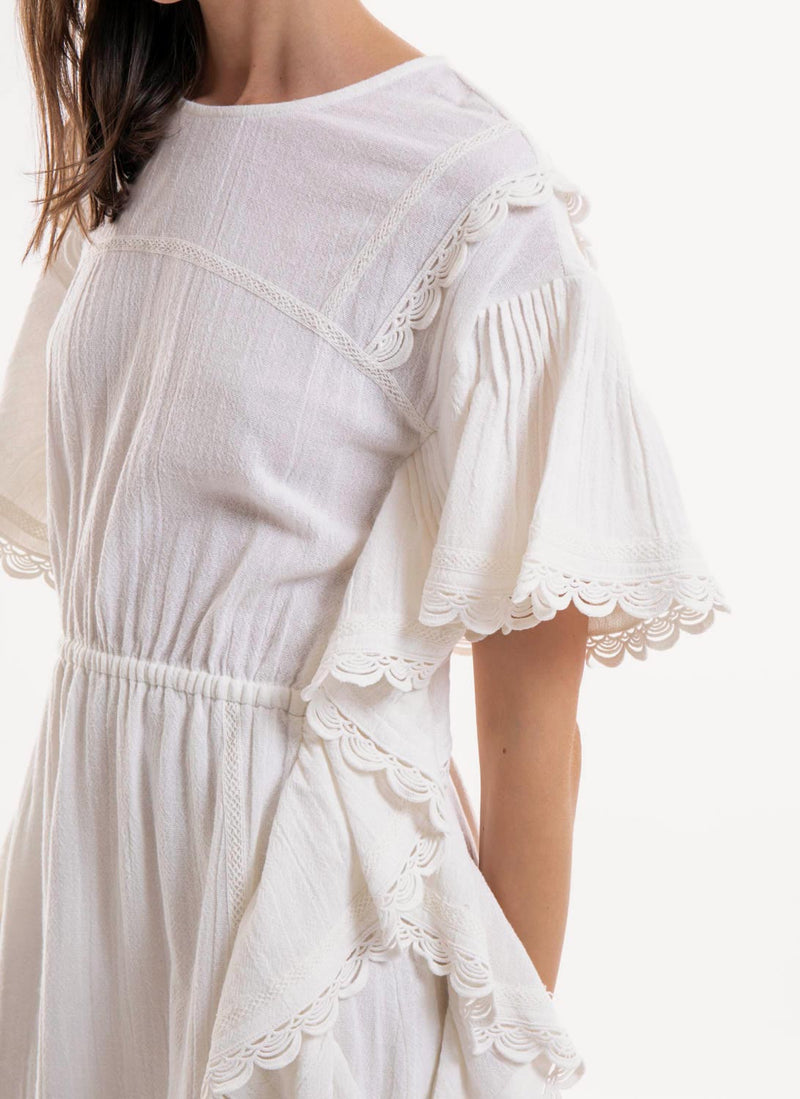 Iro - Robe Serenity - Blanc - Femme