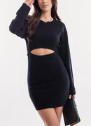 Iro - Robe Devlin - Noir - Femme