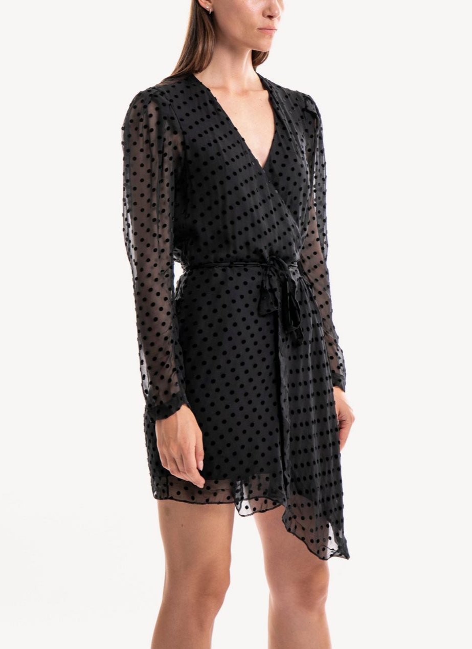 Iro - Robe Oxomo - Negro - Mujer