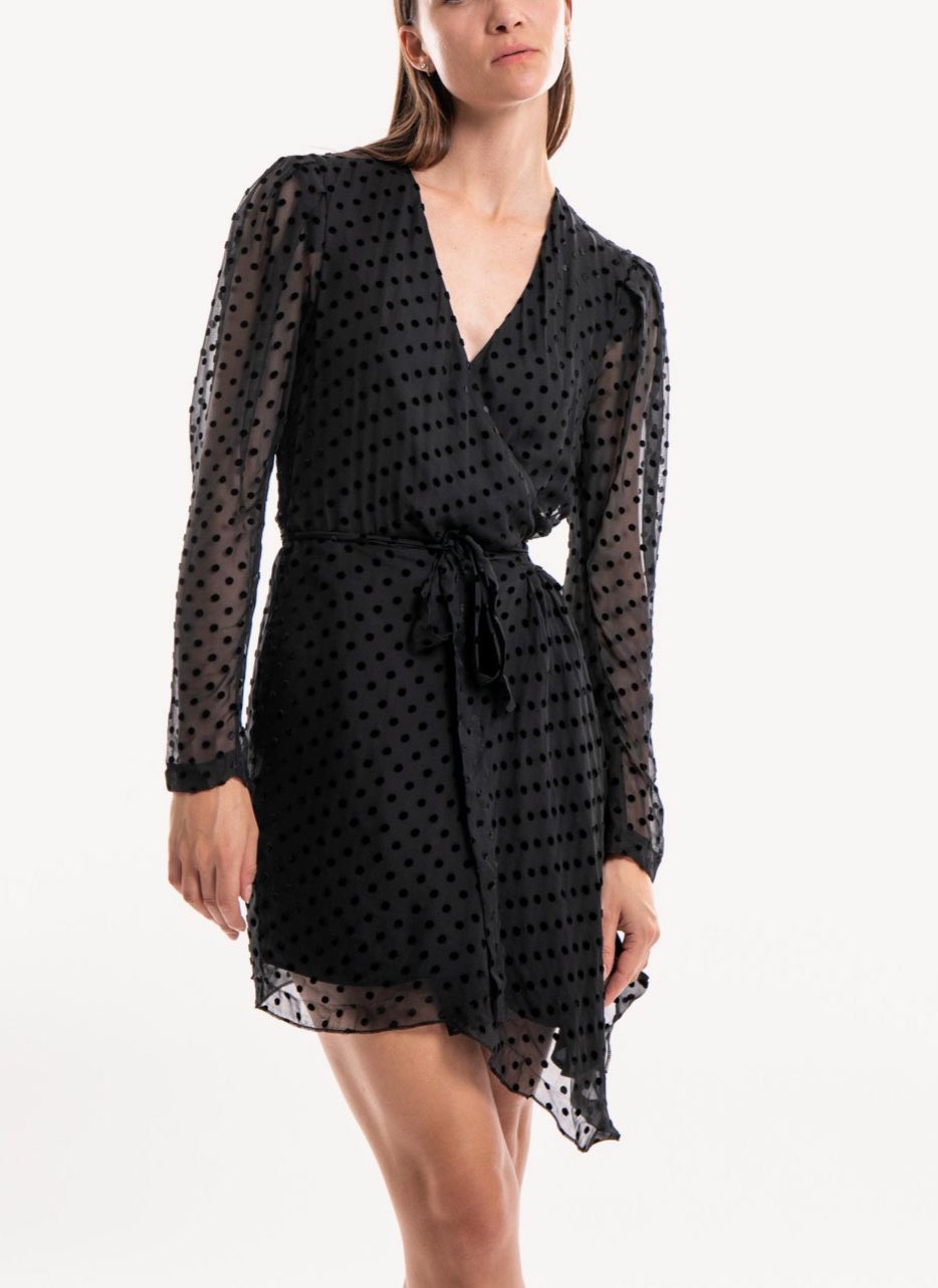 Iro - Robe Oxomo - Negro - Mujer