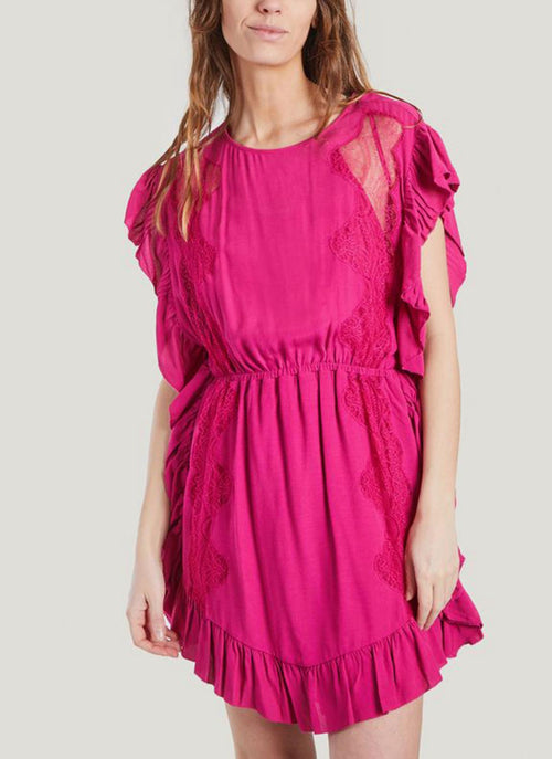 Iro - Robe Zestful - Fuchsia - Femme
