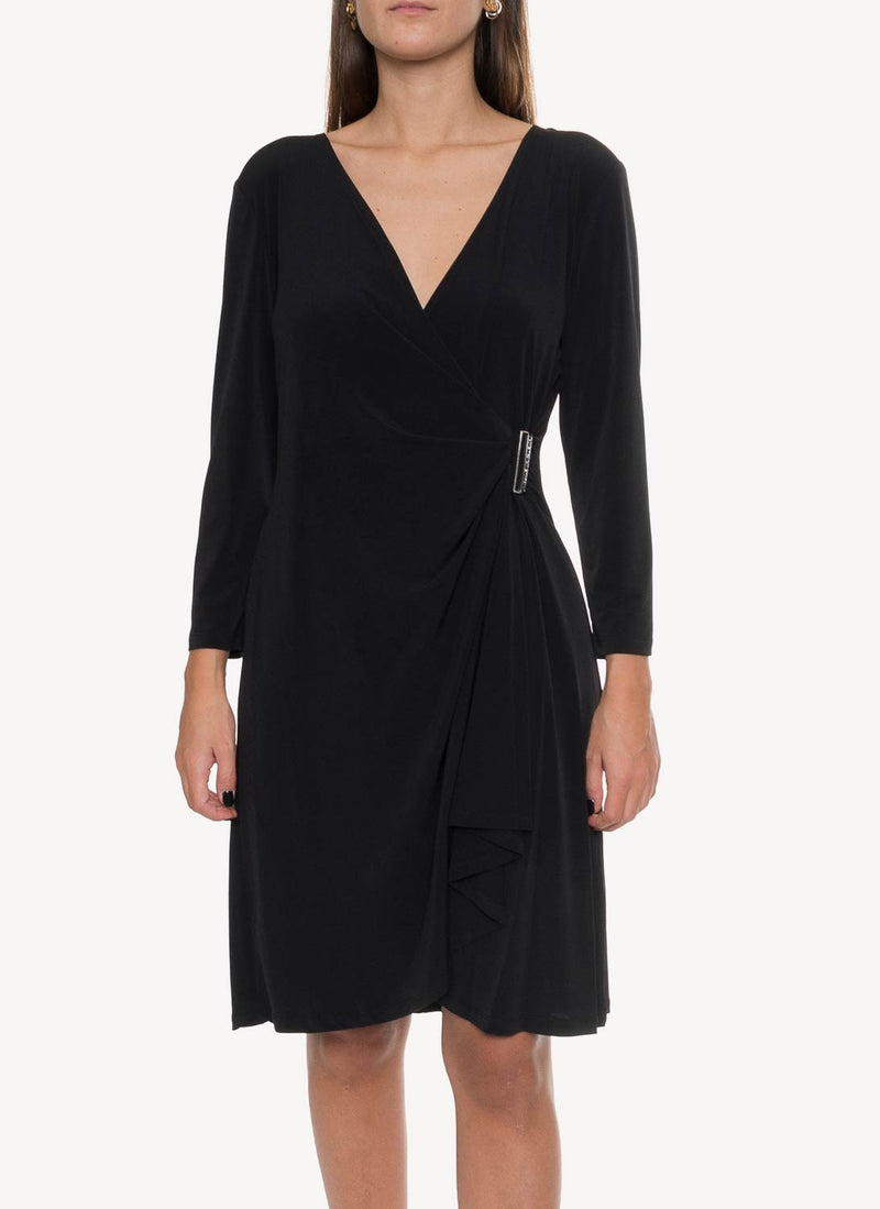 Calvin Klein - Robe Ceinturée - Noir - Femme