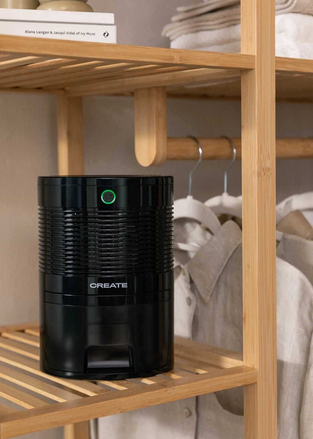 Dryplus - Mini Dehumidifier 600 ml - Black