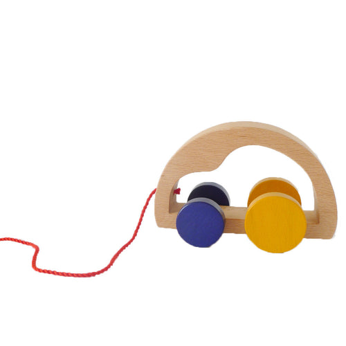 The Wandering Workshop - Coche amarillo con retroceso