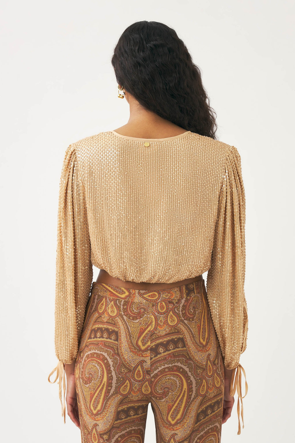 Blouse Courte Dune - Nude