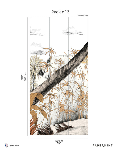 Fresque Dune - Beige Sable