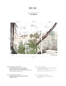 Fresque Dune - Vert Palmier