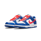 Nike - Dunk Low Zapatillas Blanco Rojo Real - Azul