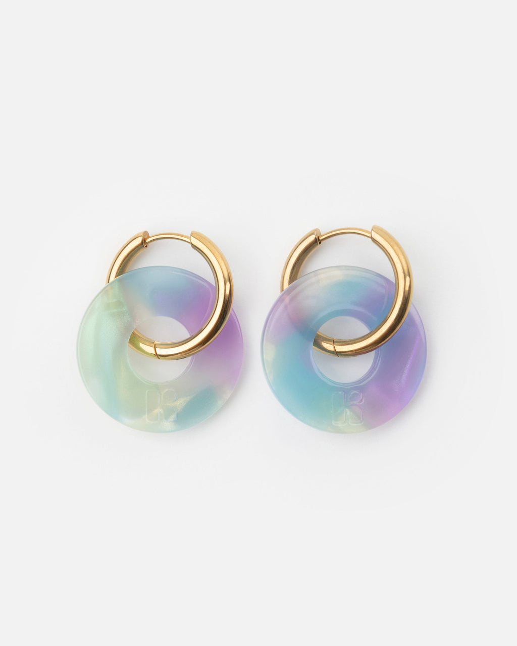 Boucles D'Oreilles Donuts - Sirène