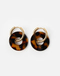 Boucles D'Oreilles Donuts - Écaille