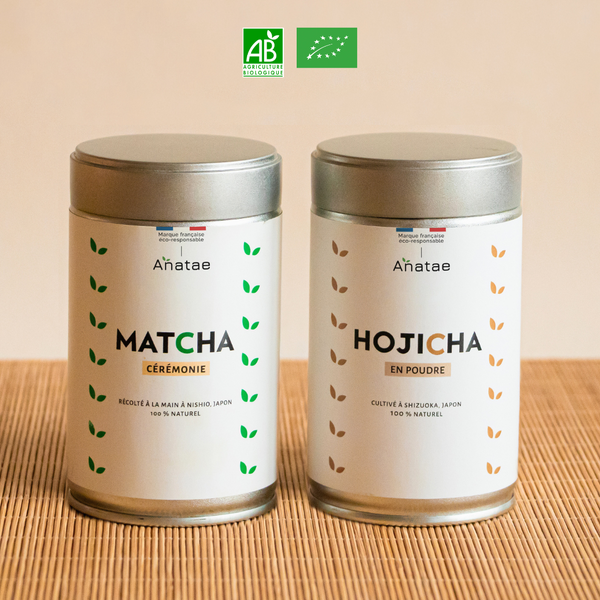 caja de matcha hojicha