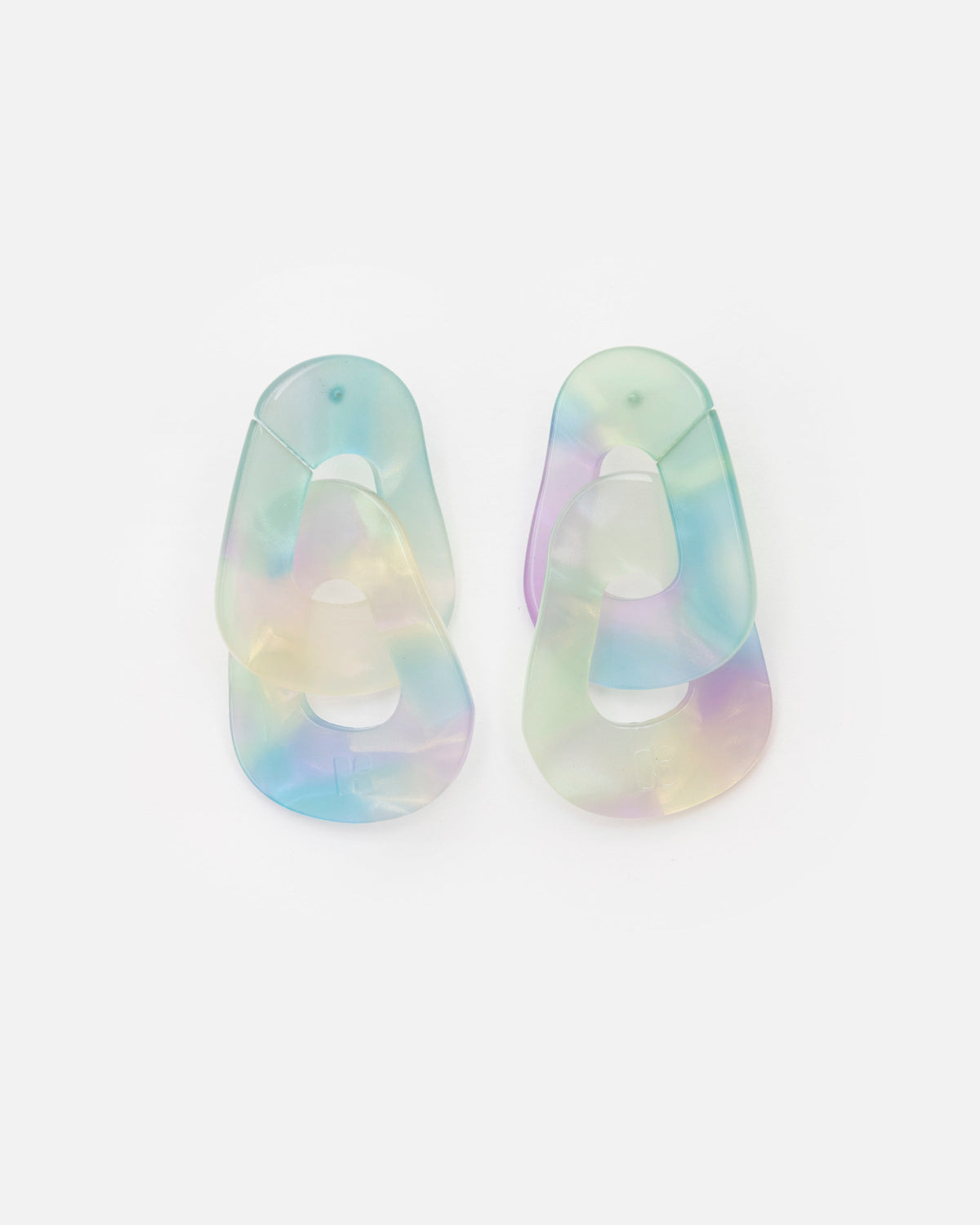 Boucles D'Oreilles Maillon - Sirène