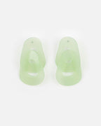 Boucles D'Oreilles Maillon - Vert Amande