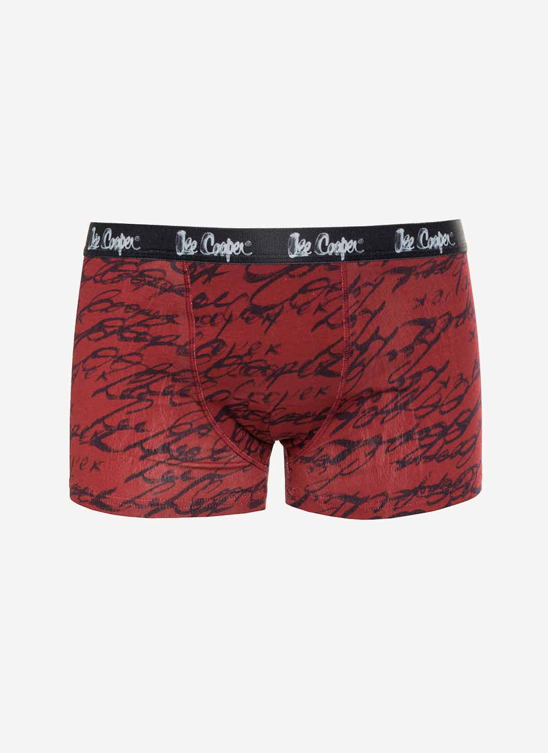 Lee Cooper - Boxer Duobox - Rouge - Homme