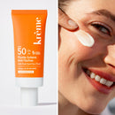 Anti-spot facial sunscreen