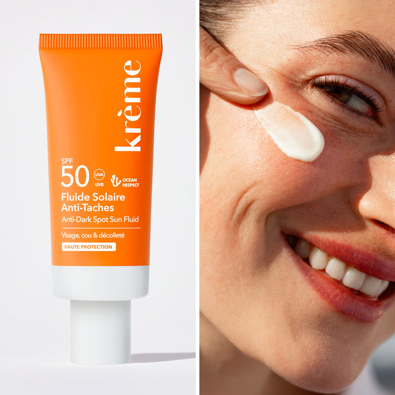 Anti-spot facial sunscreen