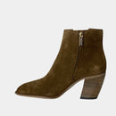 Boots Free Lance Dusty 65 - Cuir Velours Camel Siena