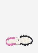 Skechers - Baskets D'Lites X Diane Von Furstenber - Blanc Noir Rose - Femme