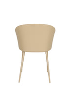 Gigi All - Dining Chair - Polypropylene Plastic - Beige/White
