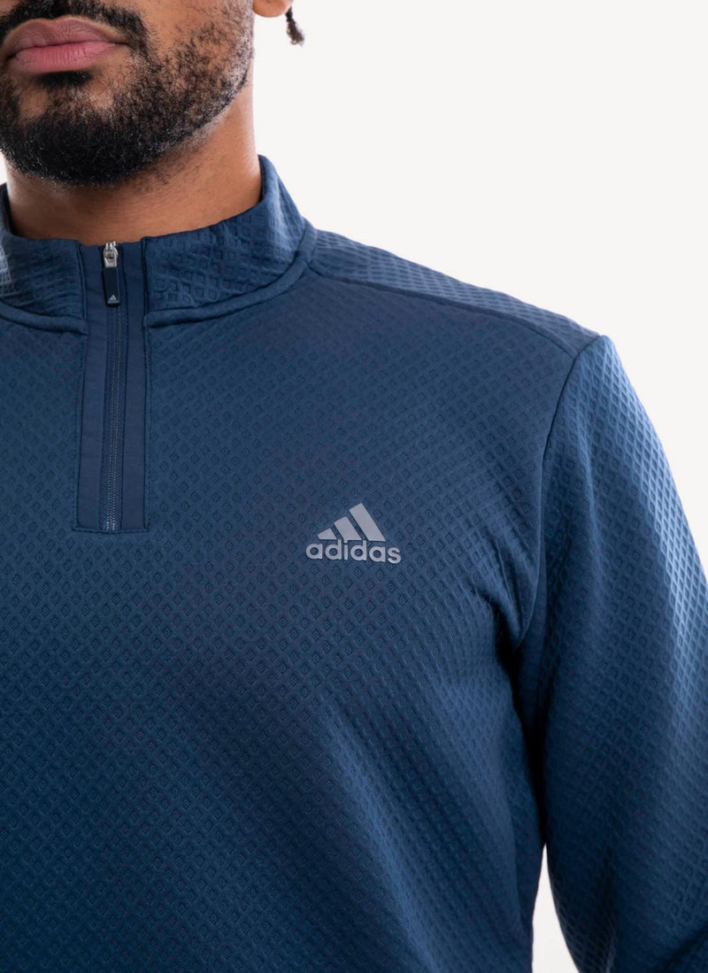 Adidas - Pull Primegreen Water Resistant 1/4 Zip - Crew Navy - Homme