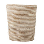 Selena - Corbeille - Blanc - Jute