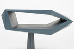 North - Side Table - Resin - Blue/Black