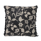 Mali - Cushion - Black - Recycled Cotton