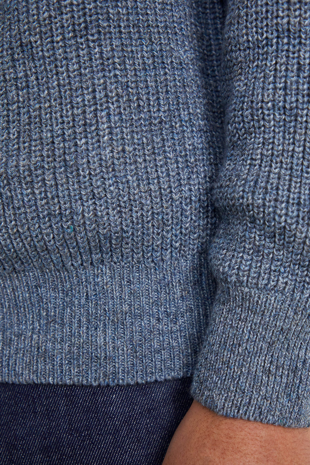 Storm blue Como cardigan - 5