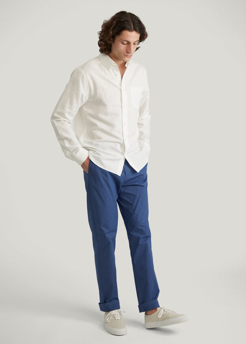 Chino Axel Lt - Bleu Orage