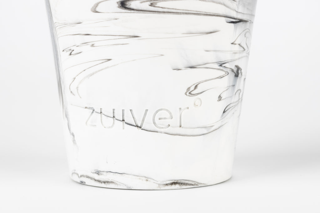 Conic M - Vase - Resin - Black/White/Grey