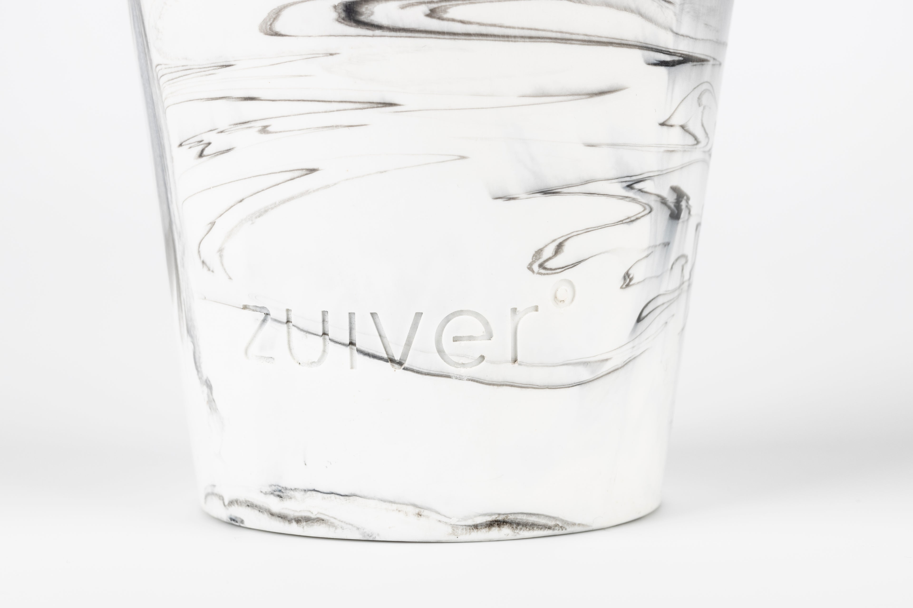 Conic M - Vase - Resin - Black/White/Grey